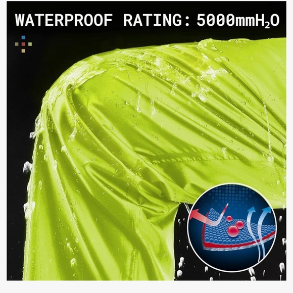 NWT Brand: AXESQUIN Rain Pants Men - Picture 4 of 5